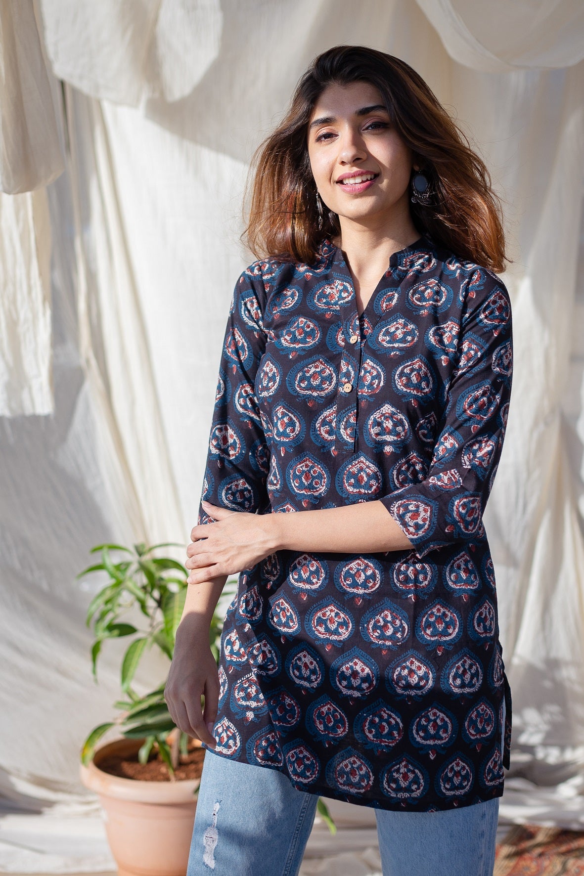 Cotton Kurtas For Women Buy Pure Cotton Kurtis Online The Indian