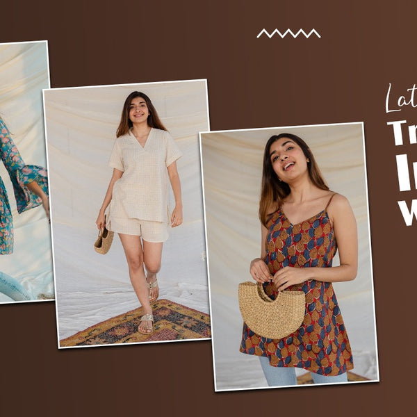 WHAT ARE THE MOST RECENT TRENDS IN THIS FUSION FASHION STYLE AND WHERE CAN  I FIND THE NEWEST COLLECTIONS OF INDO-WESTERN DRESSES IN KOCHI?