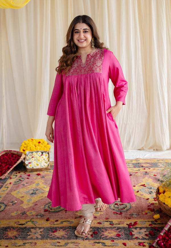 Gitanjali Silk Brocade Kurta