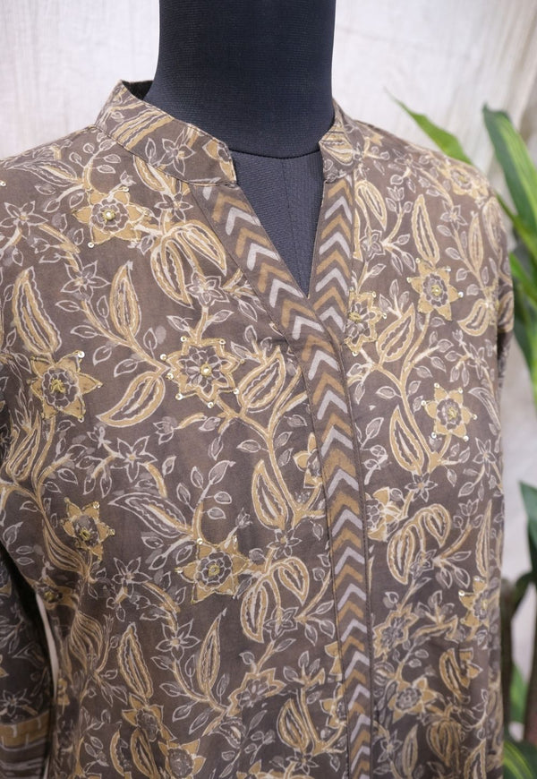 Reya Dabu Cotton Kurta