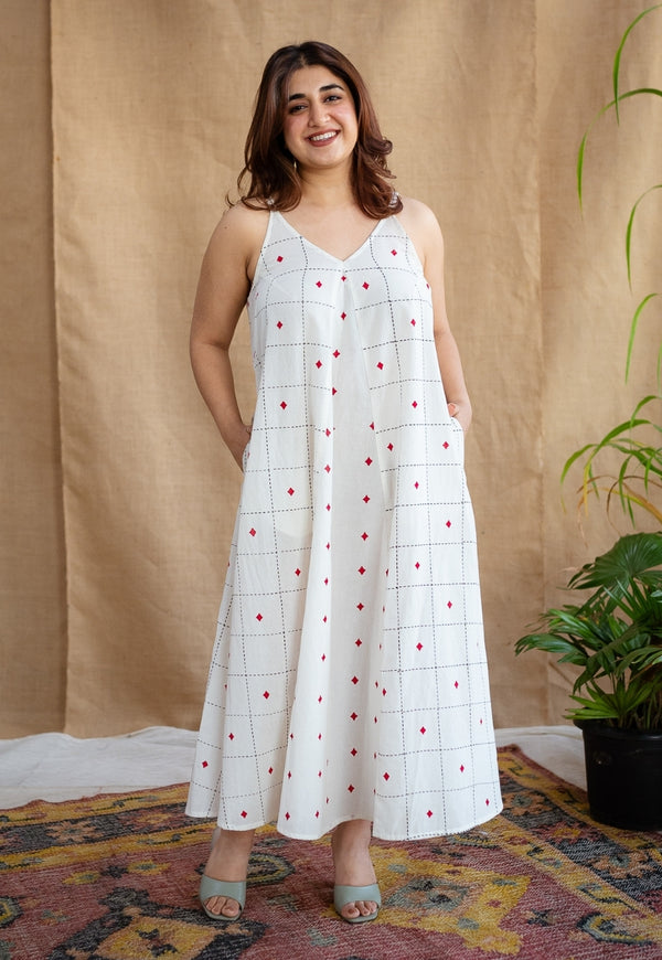 Zoyel Block Printed Cotton Dress