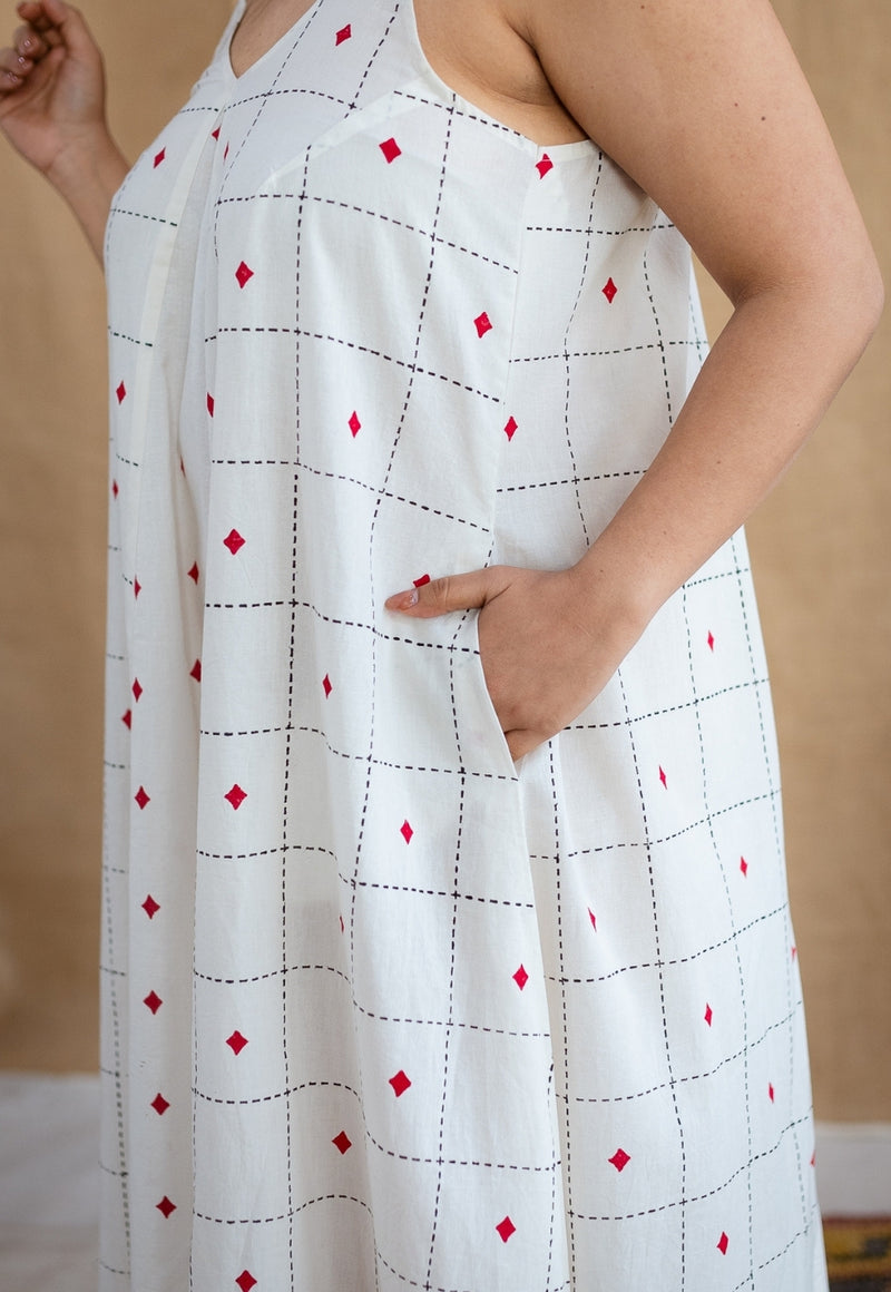Zoyel Block Printed Cotton Dress