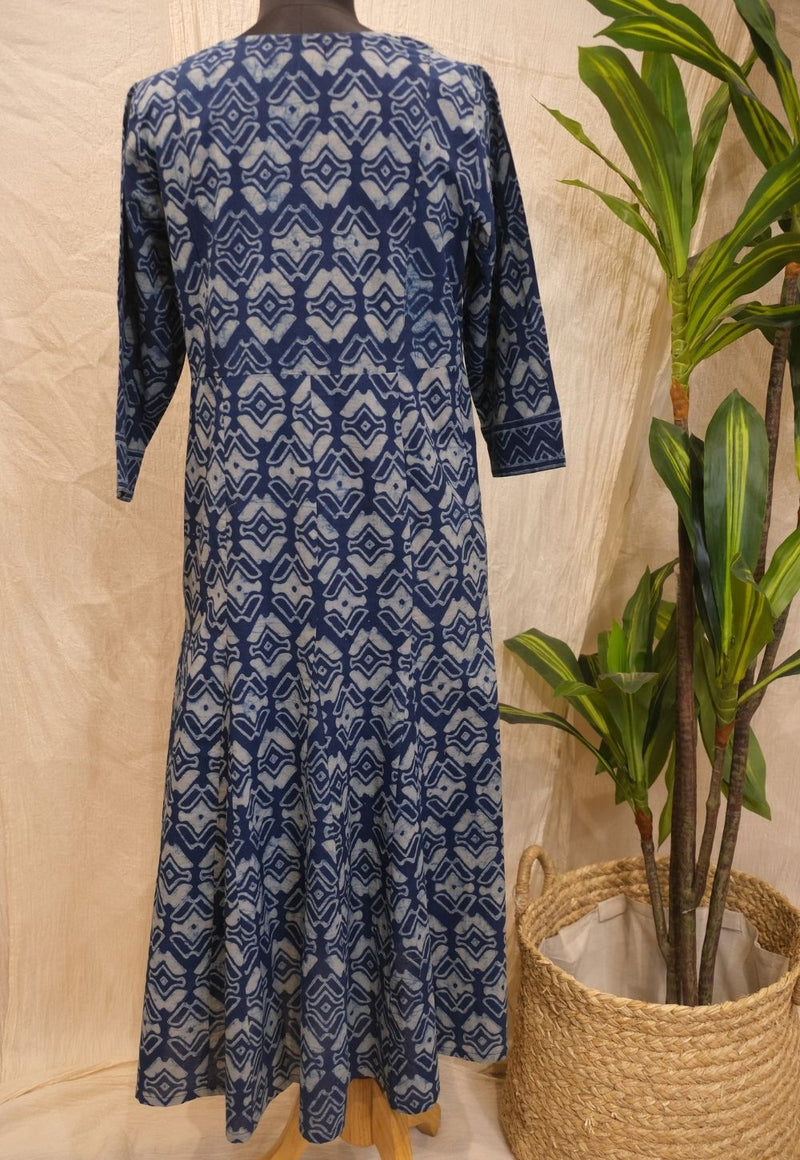 Rilza Dabu Cotton Kurta