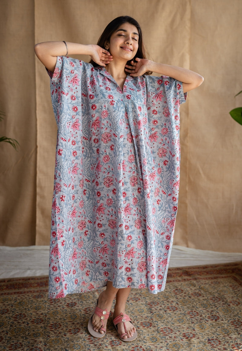 LazyDays Serene Cotton Lounge Dress