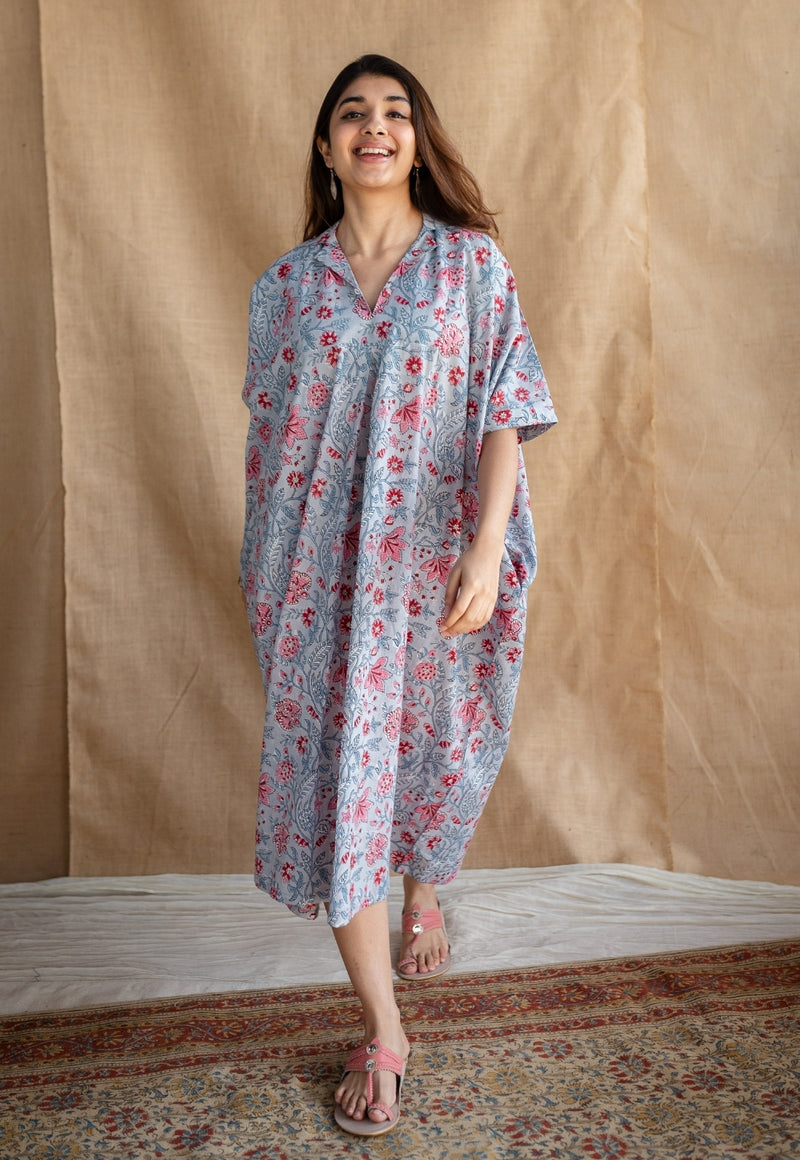 LazyDays Serene Cotton Lounge Dress