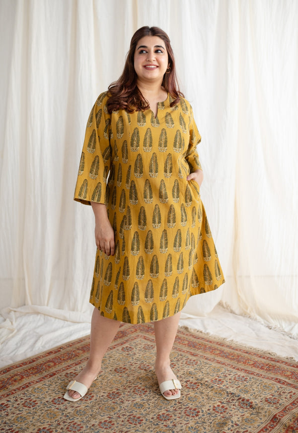 Nadia Ajrakh Cotton Dress