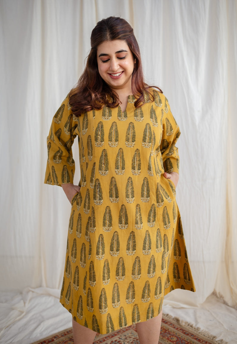 Nadia Ajrakh Cotton Dress