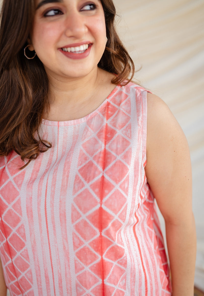 Mishthi Pink Cotton Dress