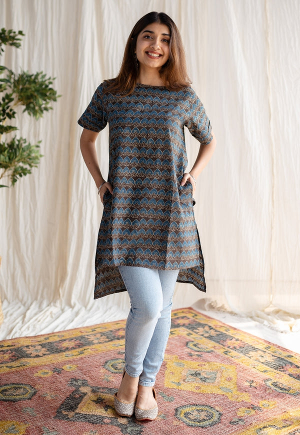 Buy Kurtis for Women Online | Plain, Cotton Printed Kurti – Page 3 – Gatim  Fashions