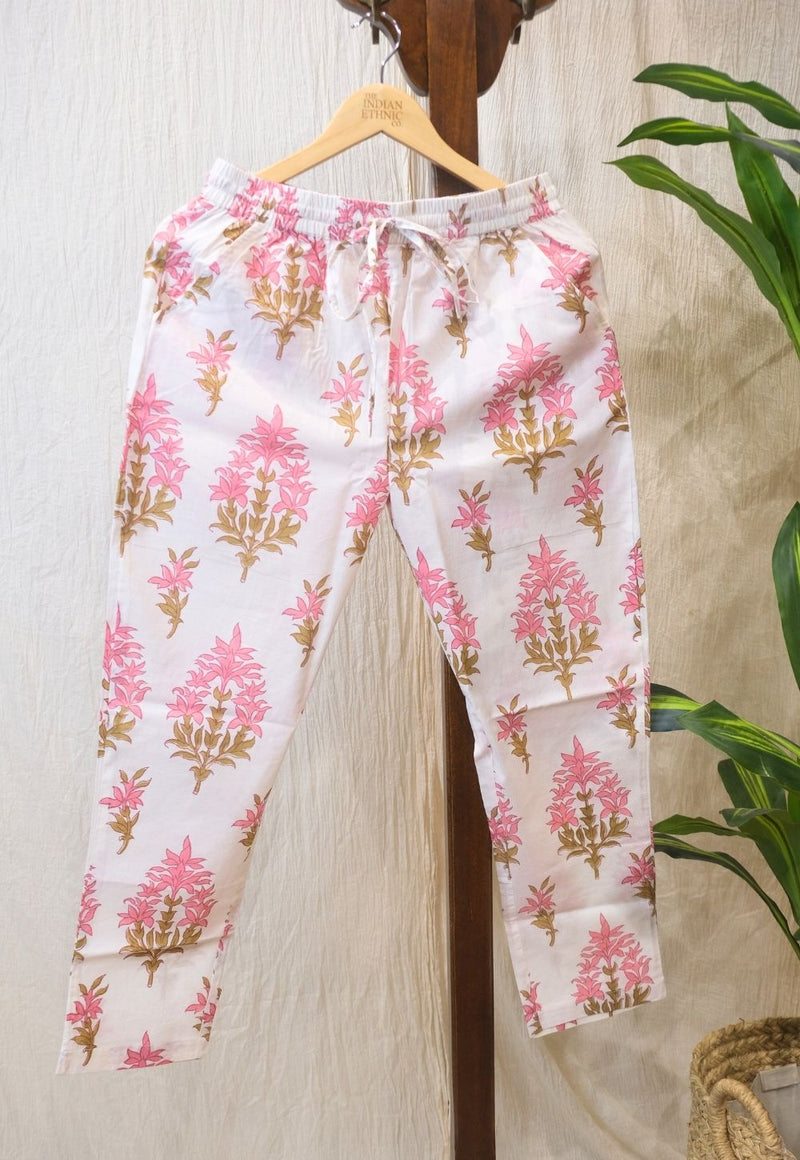 Arika Sanganeri Cotton Pant