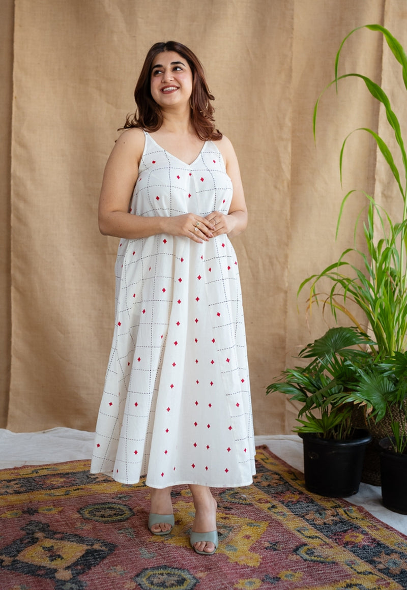 Zoyel Block Printed Cotton Dress