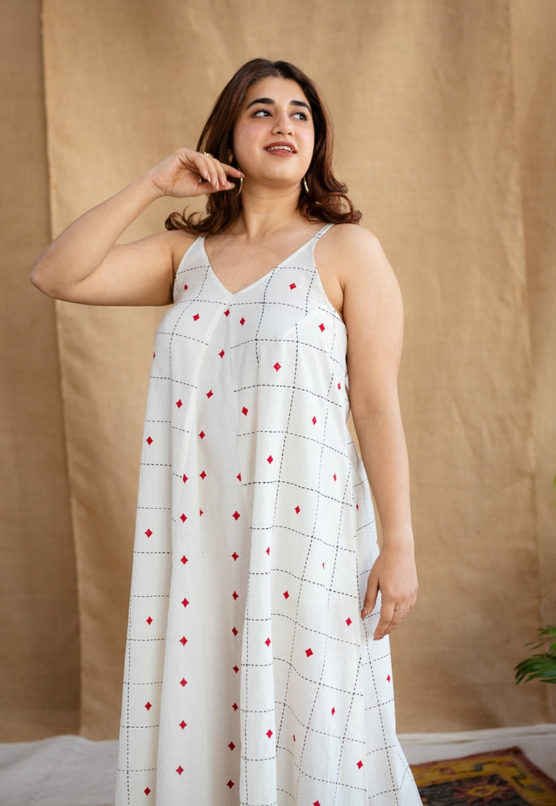 Zoyel Block Printed Cotton Dress