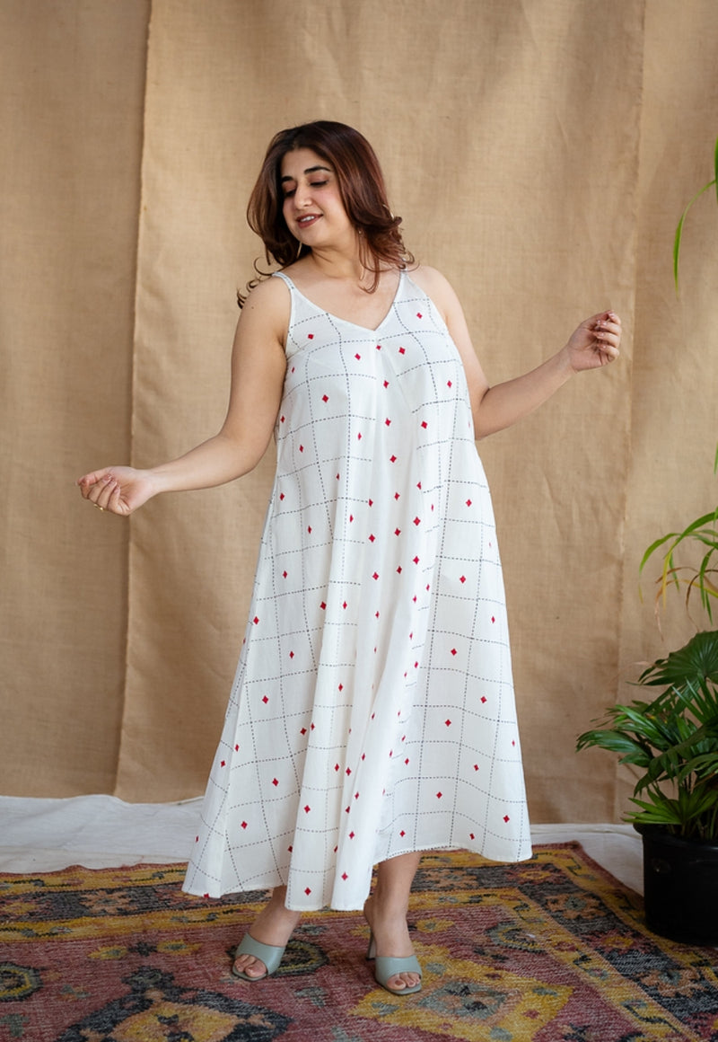 Zoyel Block Printed Cotton Dress