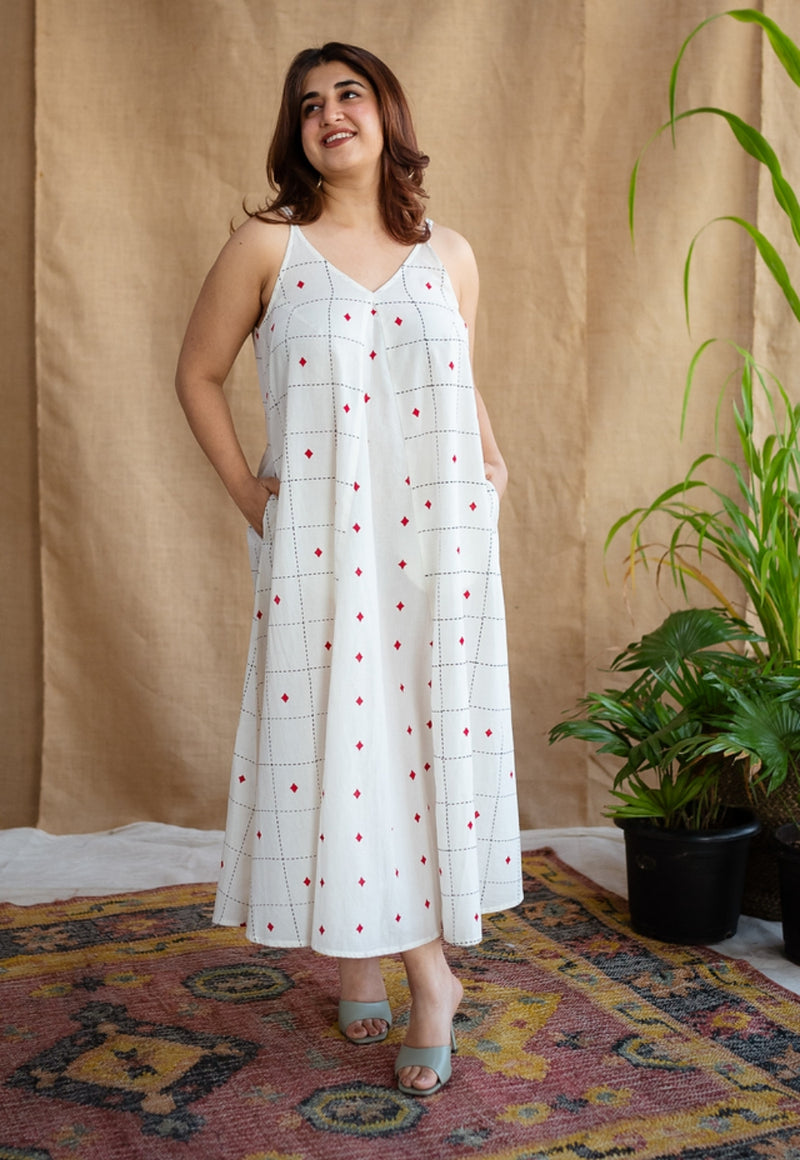 Zoyel Block Printed Cotton Dress