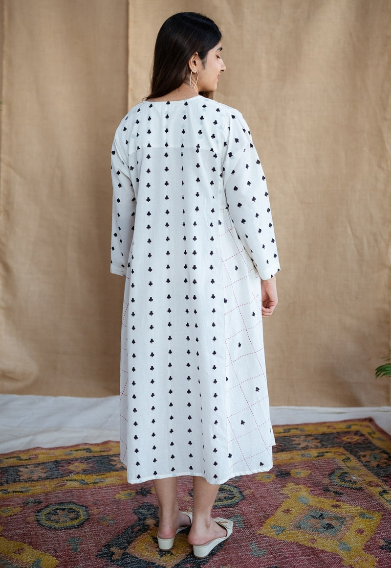 Kanika Block Printed Cotton Dress