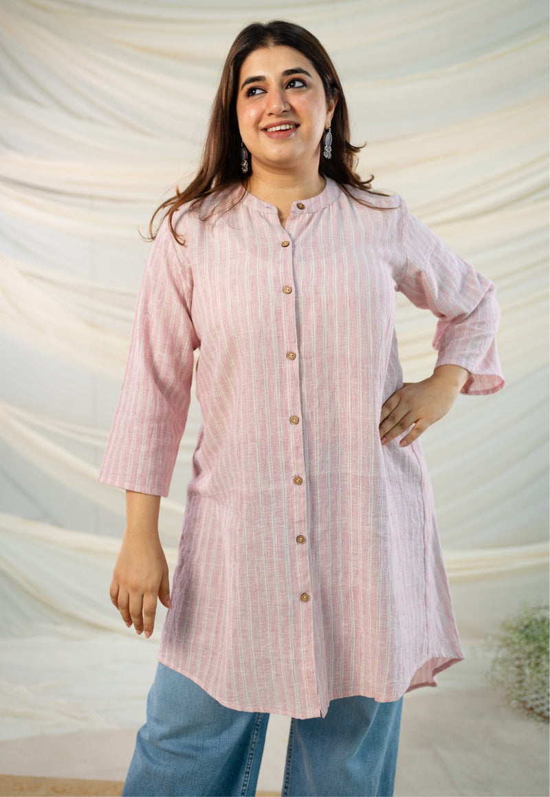 Sehmat Handspun Handwoven Kala Cotton Top