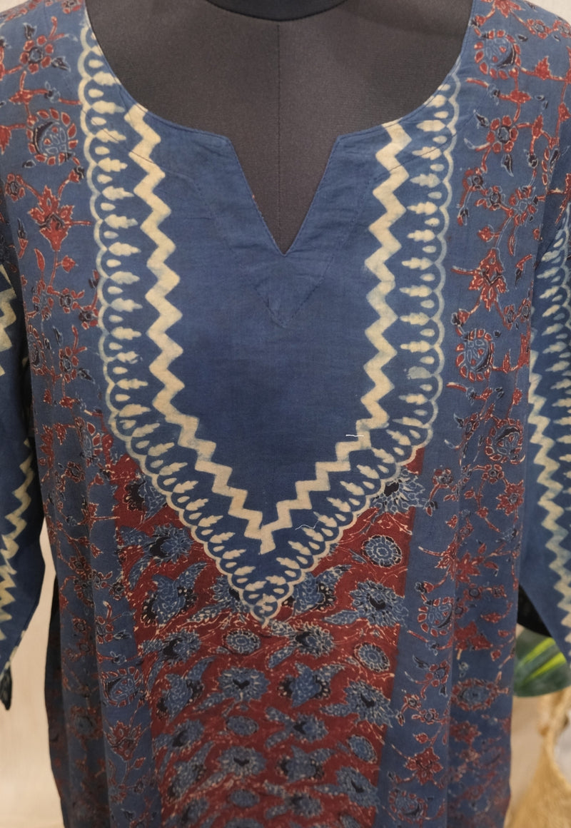 Diwa Ajrakh Cotton Kurta