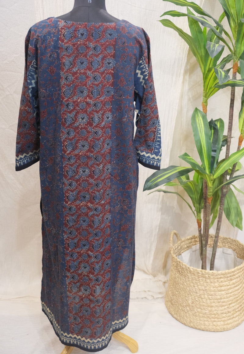 Diwa Ajrakh Cotton Kurta