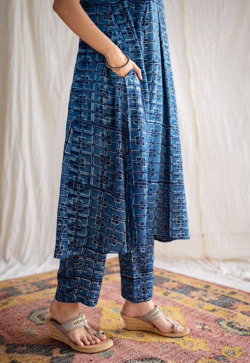 Aniza Dabu Modal Silk Co-Ord Set