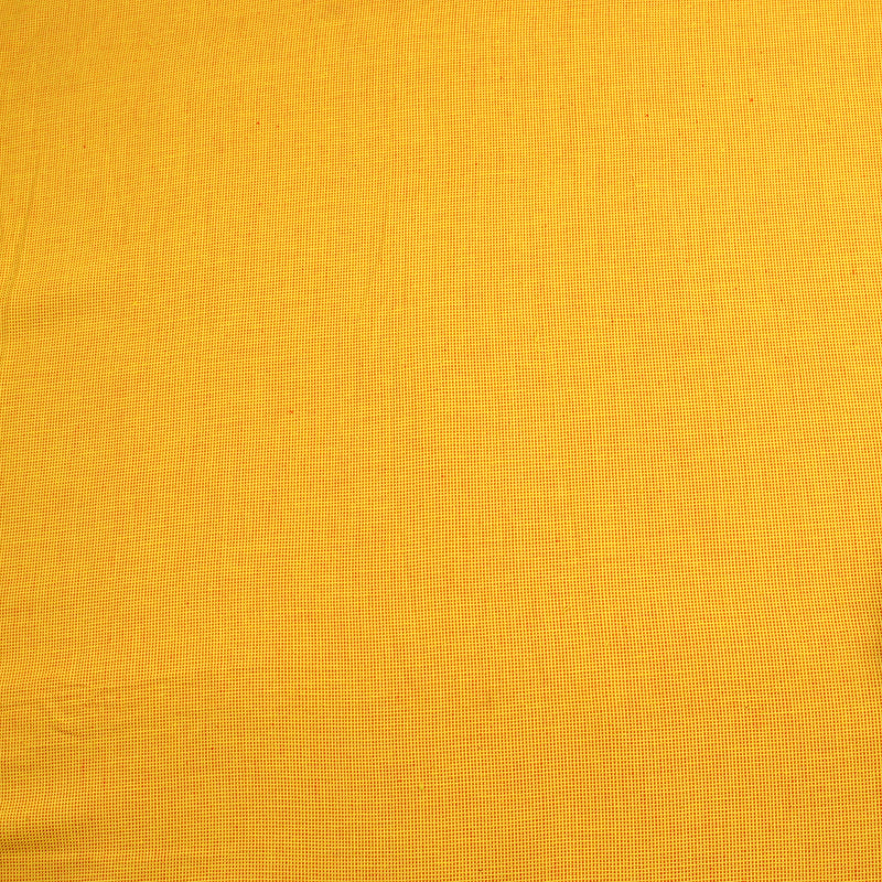 Yellow Ikkat Cotton Fabric