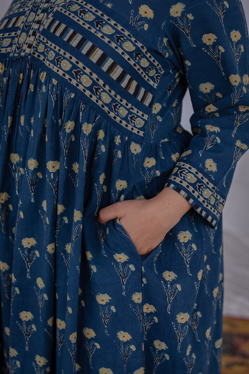 Shaurya Ajrakh Cotton Dress