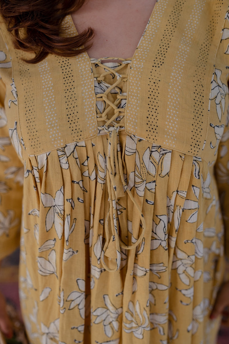 Akshita Dabu Slub Cotton Dress