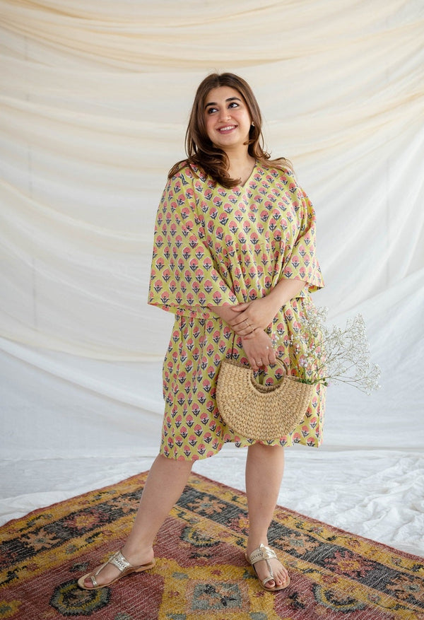 Anima Cotton Sanganeri Dress