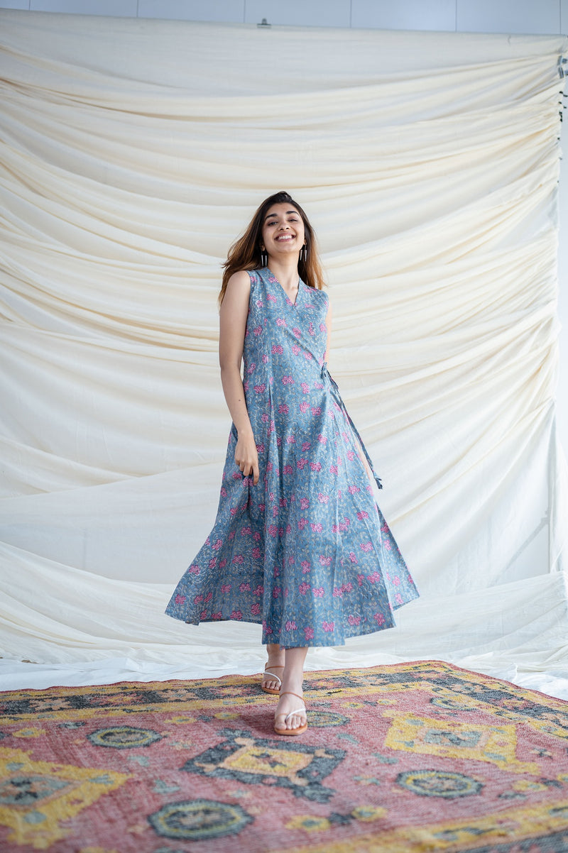 Buy Sanganeri Dresses Online, Summer Cotton Dresses