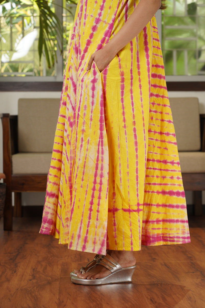 Nishi Kali Shibori Dress