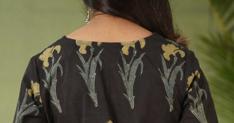 Neeti Ajrakh Natural Dyed Short Kurta