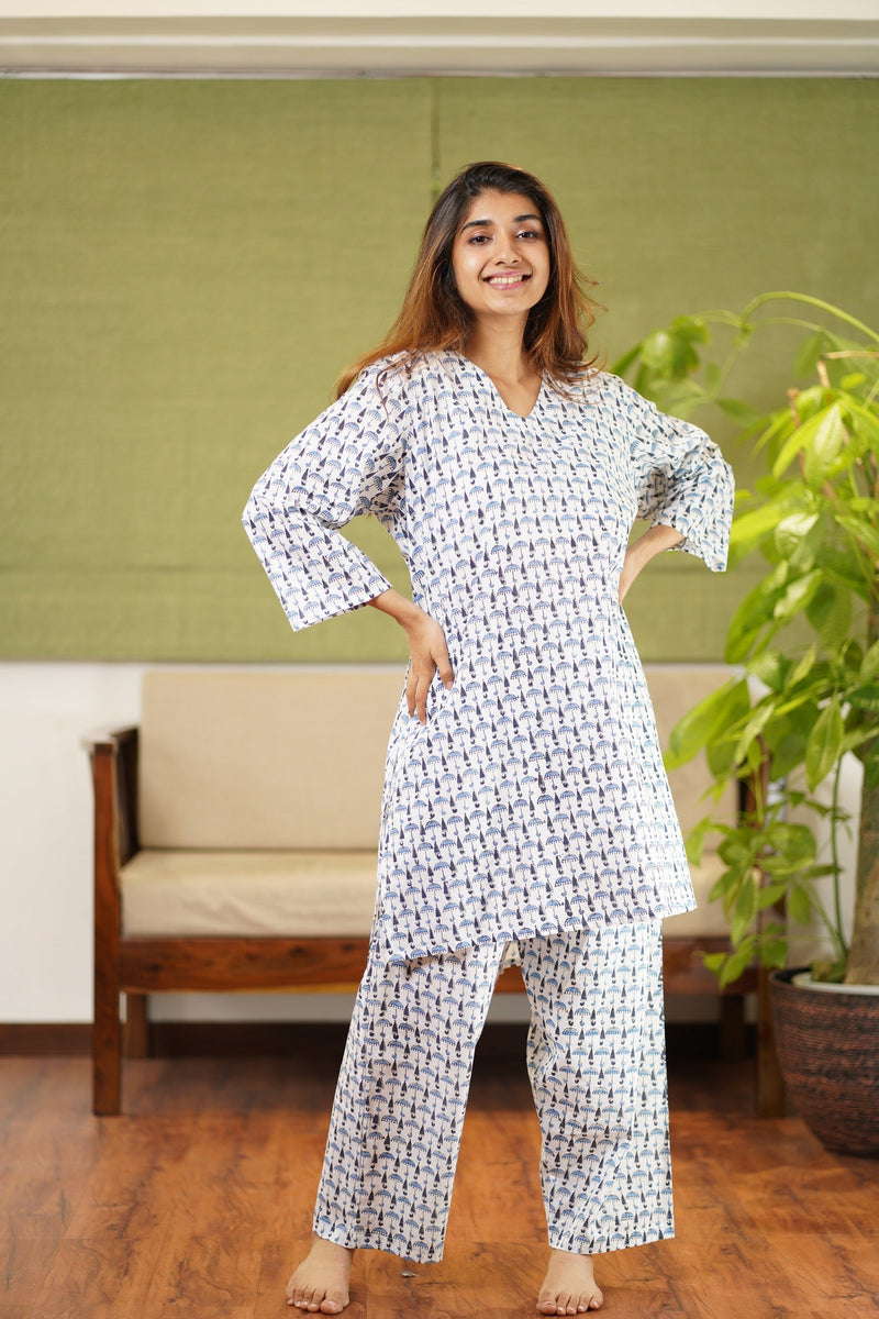Maira Sanganeri Cotton Leisure Set