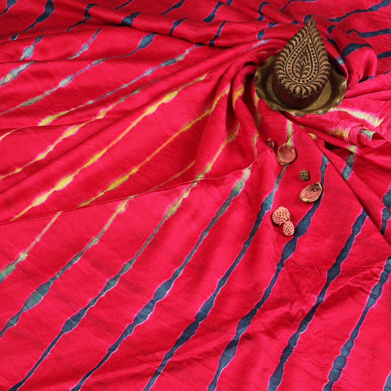 Leheriya Satin Modal Fabric