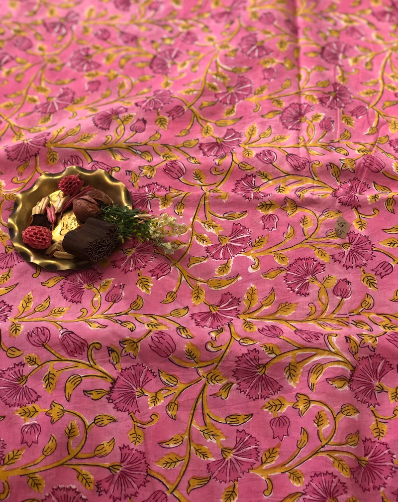 Gulabo Sanganeri Blouse Fabric