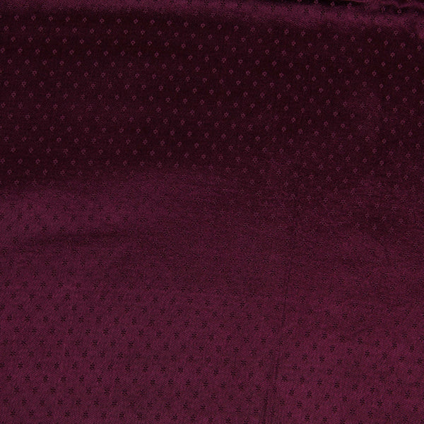 Violet Mashru Plain Dots Satin Silk Fabric