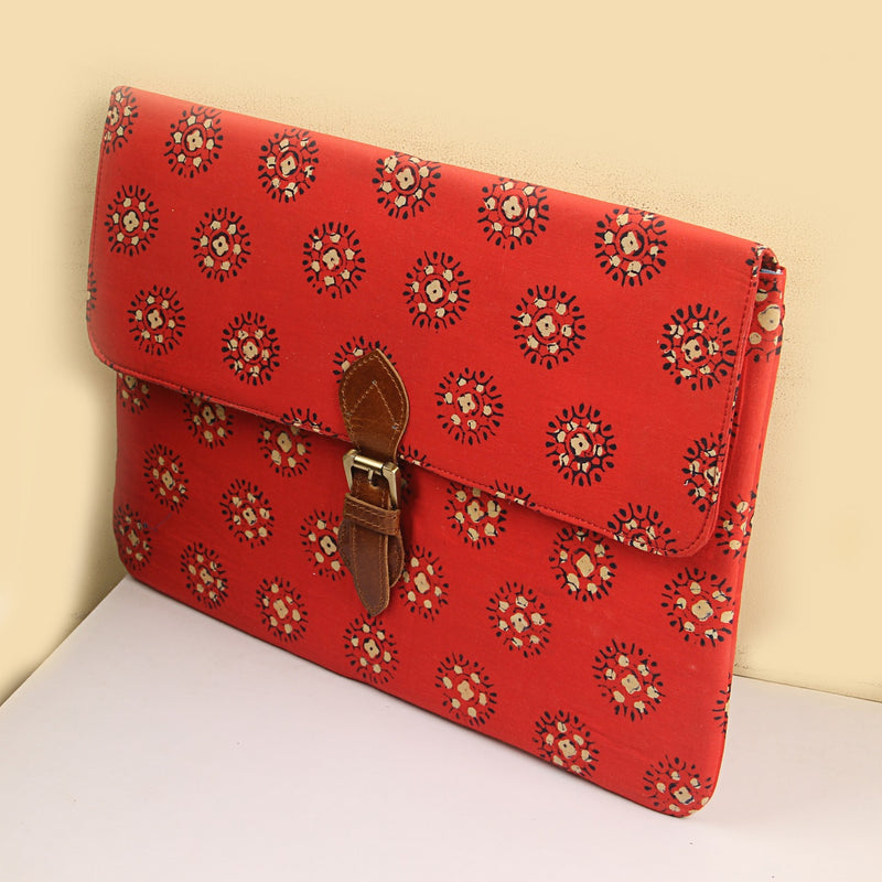 Madder Floral laptop Bag