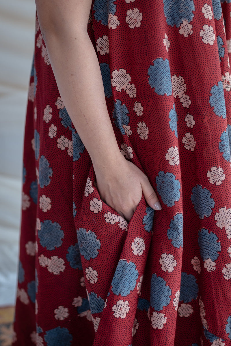 Vishaka Ajrakh Cotton Dress