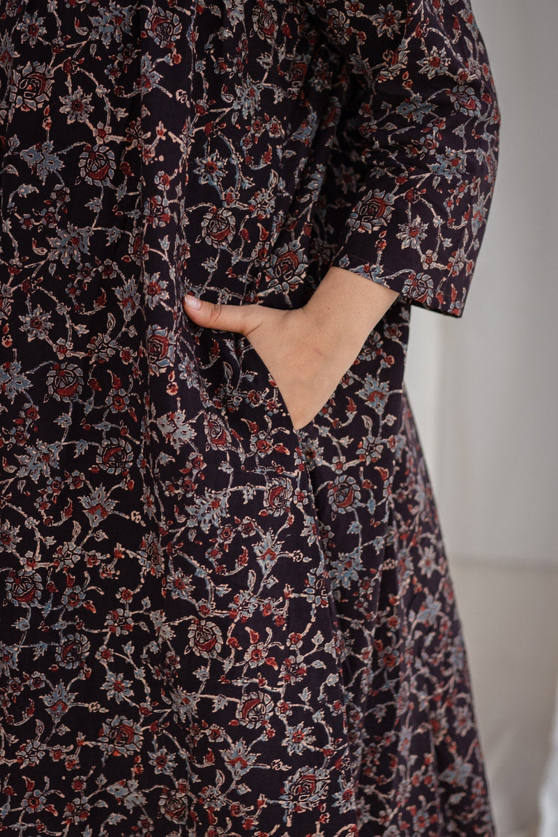 Yami Ajarak Flared Cotton Kurta