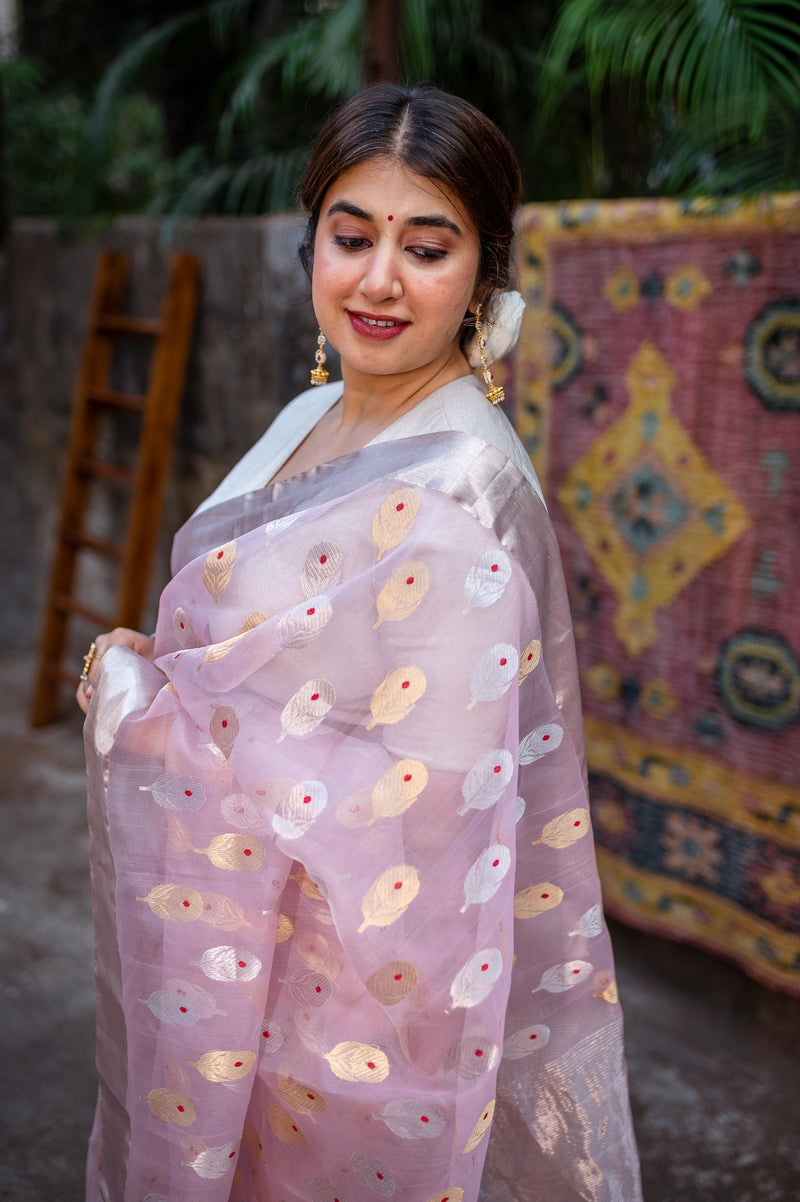 Indian Ethnic Co Chanderi Saree – THE INDIAN ETHNIC CO.