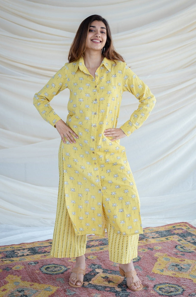 Samiksha Slub Cotton Co-Ord Set