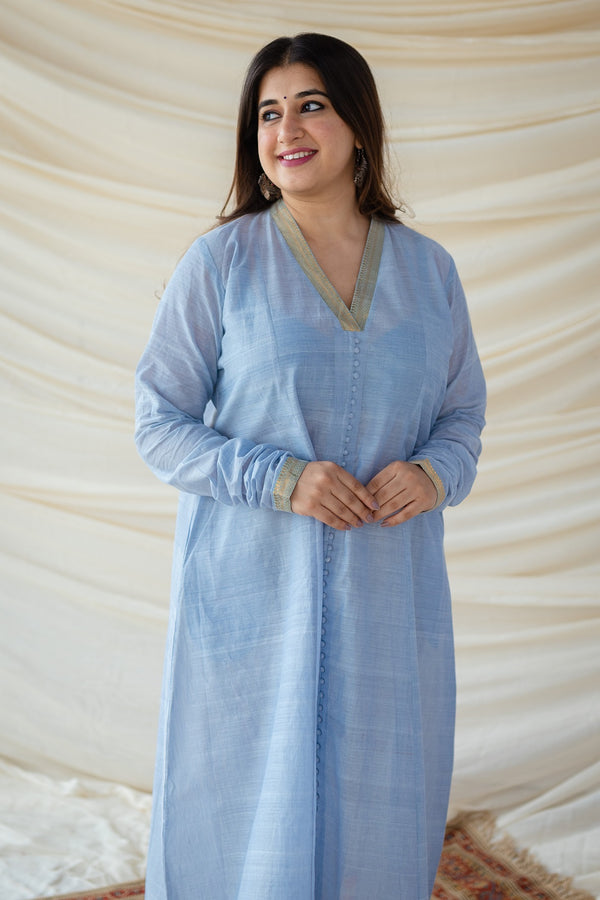 Saba Mangalgiri Cotton Kali Kurta