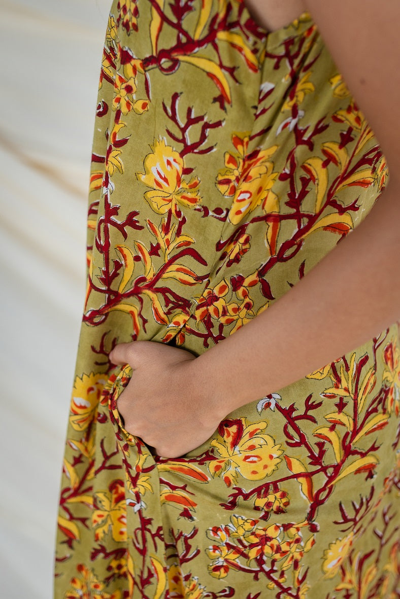 Manasvi Sanganeri Cotton Dress