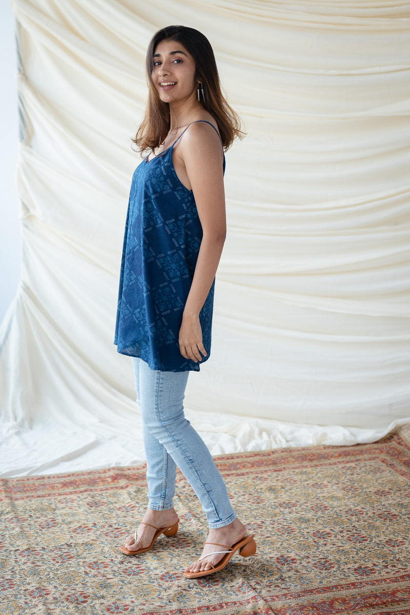 Alia Dabu Cotton Short Top