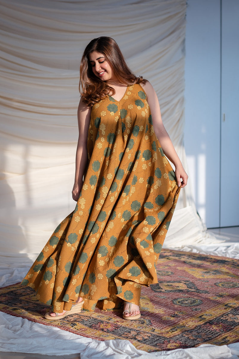 Chaitali Ajrakh Cotton Dress
