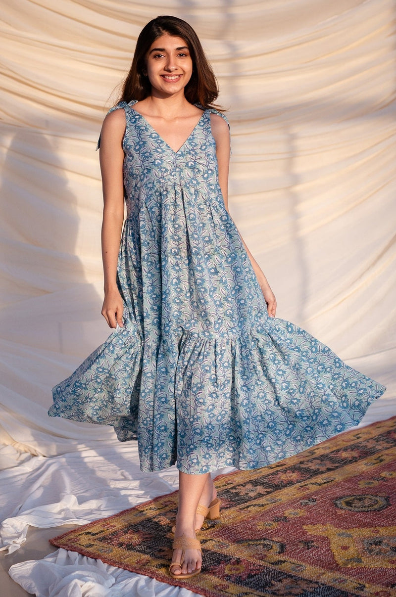 Zainab Sanganeri Cotton Dress
