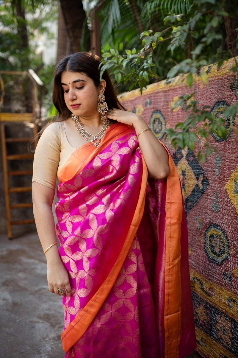 Chanderi Silk Saree | Designer Sarees Online