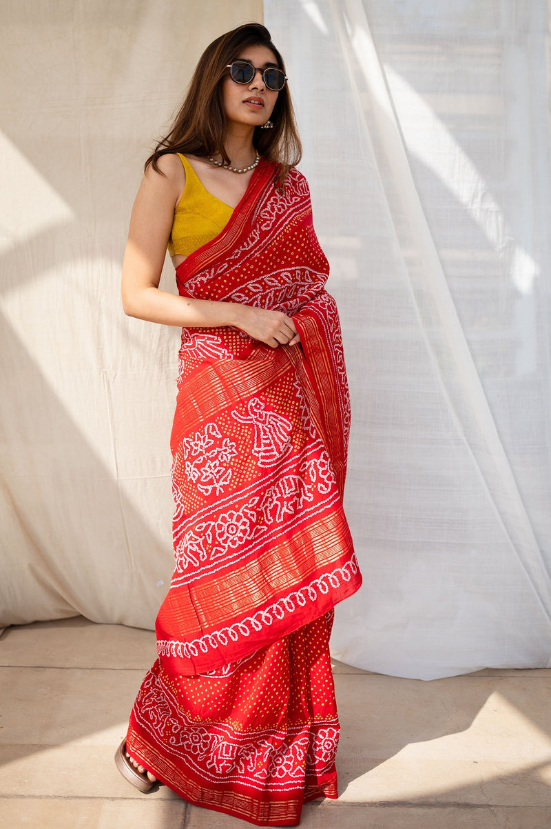 Discover more than 222 saree with sunglasses latest