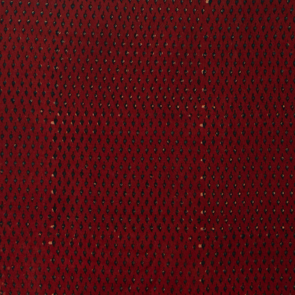 Red Drop Ajrakh Mul Natural Dyed Fabric