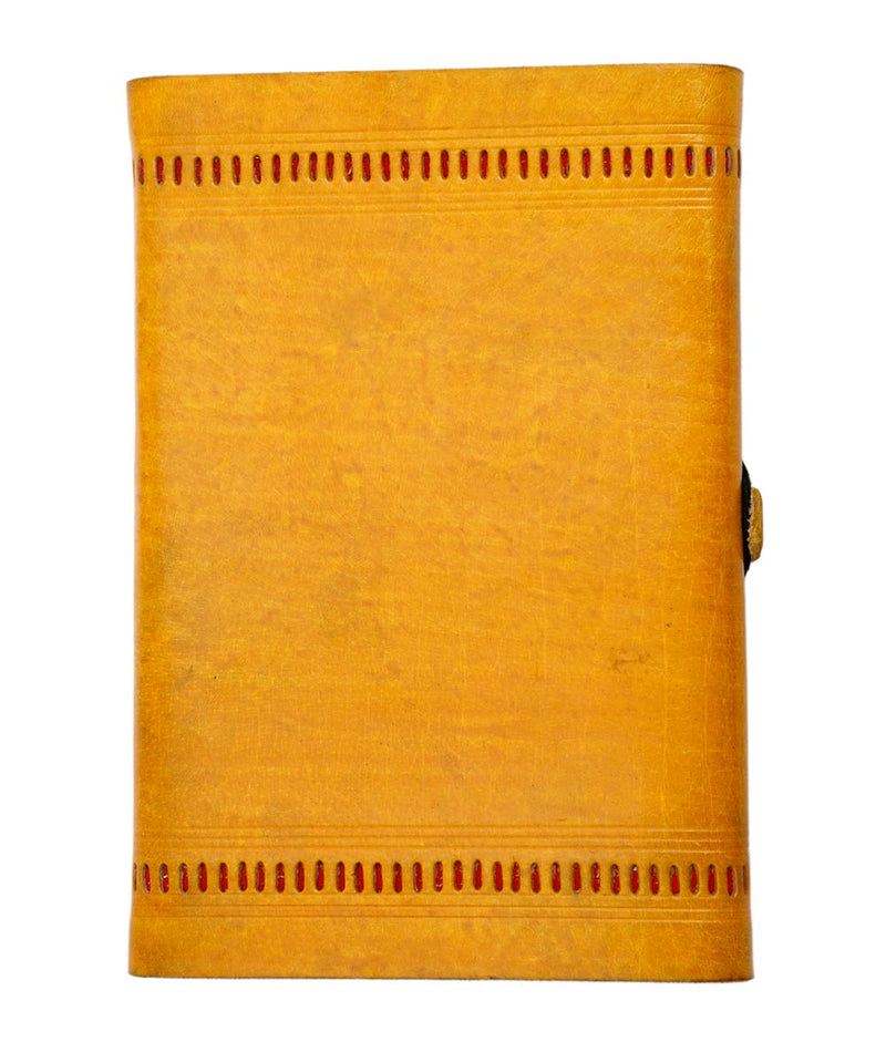 Handmadepaper Leather Punchwork Diary