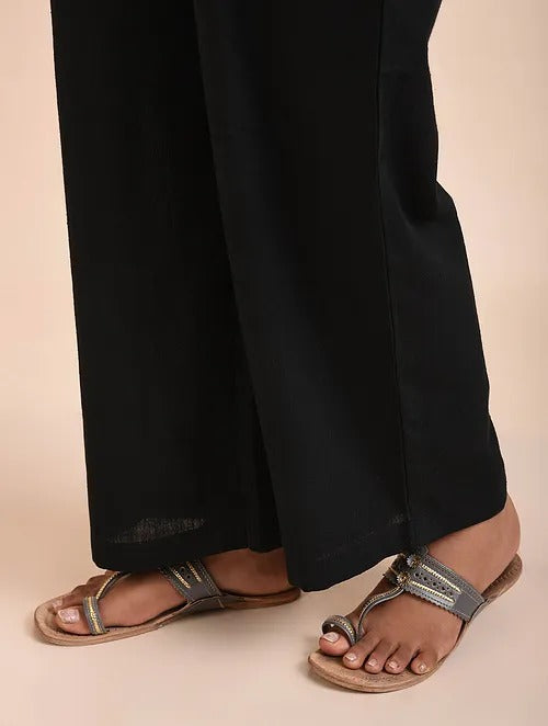 GOTodhchai Women Cotton Linen Pants, Casual Wide Leg Palazzo India